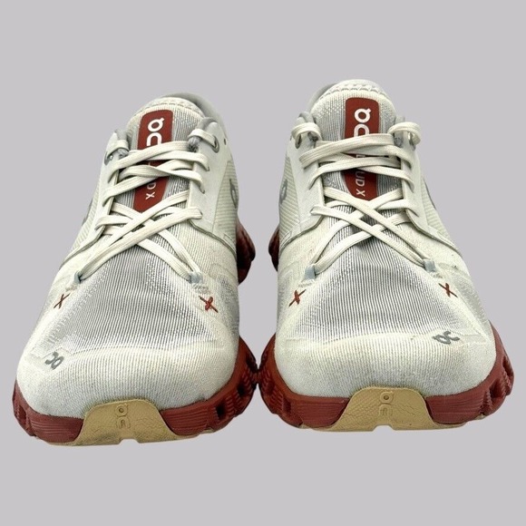 ON Running Cloud X 3 Men's Size 10 Ice Auburn Comfortable Athletic Running Shoes - Picture 4 of 8